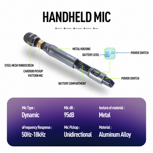 Td2 riworal xách tay UHF đúng sự đa dạng Hệ thống micro không dây cho nhà thờ và hội nghị sử dụng - Product Image 3
