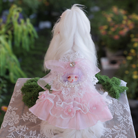 Robe de princesse classique de luxe pour animaux de compagnie, motif personnalisé, jupe tutu rose superposée avec nœud et ruban, tenue mignonne pour chiot
