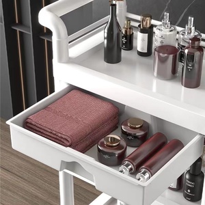 รถเข็นเสริมสวยเคลลี่แบบหลายชั้นเคลื่อนที่ได้สำหรับร้านเสริมสวย - Product Image 3