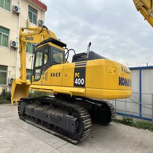 Excavatrice hydraulique sur chenilles de haute qualité Komatsu PC400 400-8 Japon utilisée d'occasion avec de faibles heures - Product Image 3