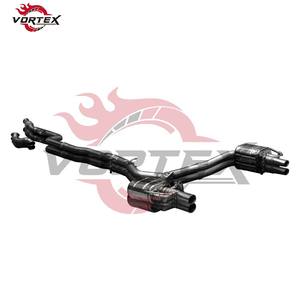 Silencieux d'échappement Catback Vortex Valvetronic pour Mercedes Benz E200 E300 W213, haute performance, acier inoxydable poli miroir, auto - Product Image 4