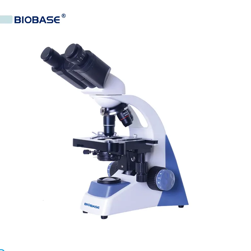 Biobase China microscópio binocular laboratório clínico econômico BME-500E para contagem de células sanguíneas