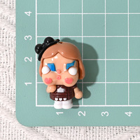 Perles fantaisie en résine 3D mignonnes et kawaii, petites perles Cry Baby faites à la main, perles décoratives pour stylos, fabrication de bijoux DIY, vente en gros