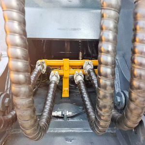 Excavadora de orugas Hyundai 220LC-9S de segunda mano, modelo 2022, bomba de motor, componentes de núcleo, venta - Product Image 5