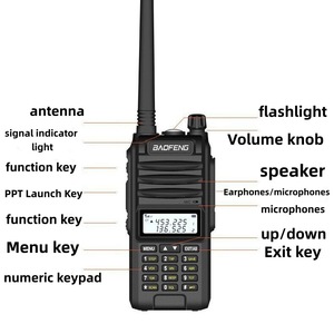 Radio de communication extérieure Baofeng A58S Walkie Talkie 8W avec batterie 2800mAh, double écran et fonction de balayage des canaux - Product Image 5