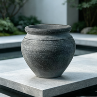 Pots de fleurs vintage minimalistes en plastique, pour utilisation au sol, petites et grandes tailles, écologiques, durables, pour la maison et la pépinière
