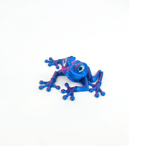 Set di Figurine di Rane Stampate in 3D, Articolate e Posizionabili, Giocattoli da Collezione e Decorazione - Product Image 3