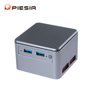 Mini PC Intel N5105 N6005 Nuc, 4 Puertos Ethernet, LPDDR4 8G RAM, 1*HD, 2*USB3.0, 1*Tarjeta TF, X86, Mini PC de Escritorio de Bolsillo para Oficina