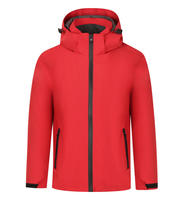 2024 personnalisé hommes pull Polyester coupe-vent imperméable chaud veste d'hiver pour le travail en plein air randonnée décontracté impression Safari Style