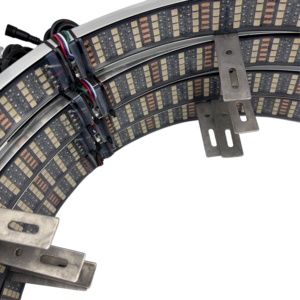 Nuovissimo 17 pollici 8 fila RGBW cambiante LED anello ruota illuminato Kit cerchio luce per camion - Product Image 3