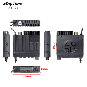 66-88Mhz Anytone 779 iki yönlü telsiz 15 watt 199 kanal araç Mouted Walkie Talkie 70cm metre mobil radyo - Product Image 6
