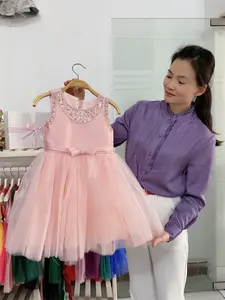 Новые модели детских платьев для девочек 2 лет, платья принцессы для дня рождения