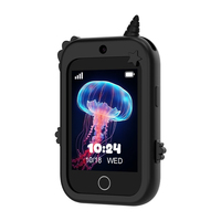 Montre connectée pour enfants DH19 avec écran tactile 2,8 pouces, fonction appel vidéo SOS, jouet téléphone portable pour enfants, cadeau caméra anti-perte avec cordon