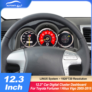 Panel de Instrumentos Digital para Automóvil Navihua, Pantalla LCD de 12.3 Pulgadas, Velocímetro para Toyota Fortuner Hilux <span class=keywords><strong>Vigo</strong></span> 2005-2015 - Product Image 3