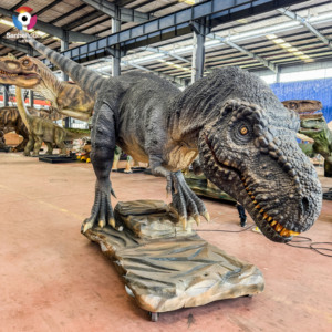 Mô Hình <span class=keywords><strong>Robot</strong></span> Khủng long Trex hoạt hình kích thước thật cho công viên khủng long/kỷ Jura - Product Image 3