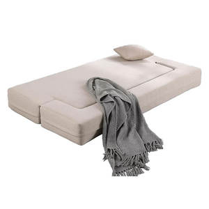 Sofá cama plegable de suelo gris personalizado OEM TenderPlayful, sofá cama convertible - Product Image 5