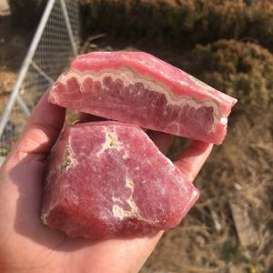 Đá thô Rhodochrosite hồng tự nhiên, mẫu khoáng vật, tinh thể thô, thạch anh thô, trị liệu, khuyến mãi nóng - Product Image 3