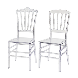 Lüks PC için temizle kristal reçine akrilik şeffaf Chiavari düğün sandalyesi olay otel ziyafetler partiler restoran yemek - Product Image 1