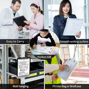 Praise Custom Logo Portable Slim Design Plastic A4 Folder Storage <strong>Waterproof</strong> <strong>Clipboard</strong> - Product Image 6