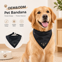 Bandana rafraîchissant en nylon réglable pour chien, foulard triangulaire pour petits chiens, accessoires de créateur tendance, nouveauté 2026