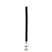 Antena Omnidireccional de Goma con Conector BNC Macho para Dispositivos de Comunicación Inalámbrica