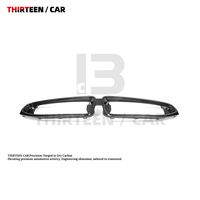 Grille avant en fibre de carbone de style MP pour BMW Série 2 Coupé G42 230i M240i, accessoires extérieurs