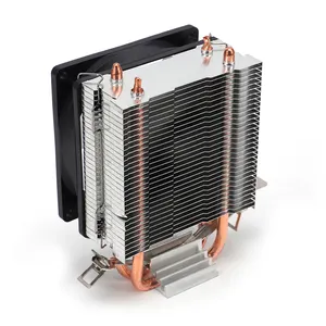 Procesador de fábrica al por mayor OEM/ODM PC 2 tubos de calor de cobre ARGB CPU enfriador de aire maestro doble Torre deepcool ventilador radiador