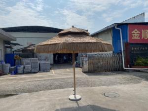 Vente <span class=keywords><strong>de</strong></span> gros <span class=keywords><strong>Parasol</strong></span> <span class=keywords><strong>de</strong></span> <span class=keywords><strong>jardin</strong></span> d'extérieur en paille Tiki Palm Chaume Parapluie - Product Image 2