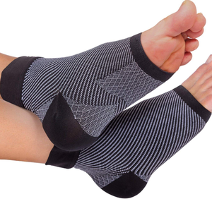 Calzino Compressivo Protettivo di Alta Qualità per Fascite Plantare, <span class=keywords><strong>20</strong></span>-30mmhg, Punta Aperta, Protezione Caviglia - Product Image 5