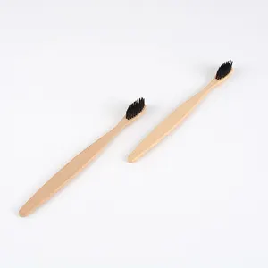 5 Pcs Charcoal Bamboo Tooth Toothbrush 100% Organic