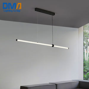 2024 Bar Éclairage Front Desk <span class=keywords><strong>Restaurant</strong></span> Bureau Noir Led Suspension Moderne Suspendue - Product Image 1