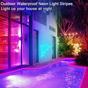 Wholesale Custom IP67 Waterproof 6*12mm Silicone Neon Flex <b>LED</b> <b>Strip</b> <b>12V</b> Landscape Decor Light - Product Image 6