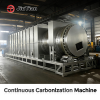 Machine de carbonisation continue en acier inoxydable à haute efficacité pour la production de charbon de bois à partir de biomasse, sciure de bois et coques de riz