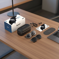 Lunettes vidéo 3D AR classiques Max 2, écran spatial multi-écrans ABS 300 pouces, 1920x1200, 50 FoV, pour jeux à domicile et visualisation en temps réel