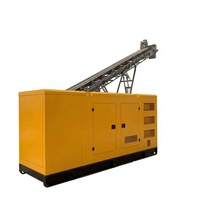 Générateur diesel silencieux 30KW 40KW 50KW, sortie triphasée AC, 1500 tr/min, groupe électrogène portable insonorisé pour l'industrie de la construction