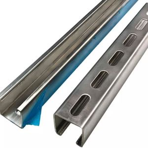 Songyin Kunshen baja tahan karat tahan lama 304/316 Slot C <span class=keywords><strong>Channel</strong></span> 1 5/8 "X 1 5/8" dinding saluran Ukuran 41X41X21X41 - Product Image 2