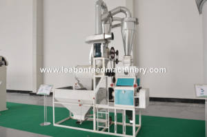 छोटे पैमाने 1 टन मक्का मिलिंग मशीन बिजली मोटर पीसने मक्का मिल - Product Image 3