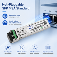 Módulo SFP 1000BASE-SX de Alto Rendimiento, 1.25Gbps, 850nm, MM, 550M, Dúplex, LC, Transceptor SFP, Certificado por RoHS, CE y FCC