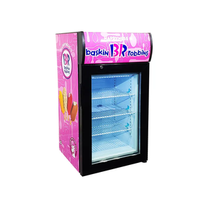Congelador vertical mini de 50L adecuado para exhibición de hielo - Product Image 3