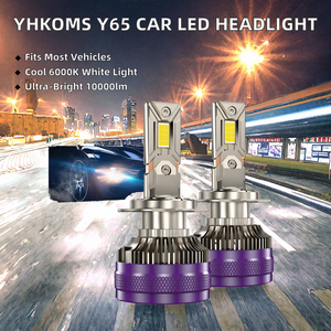 YHKOMS Ampoule LED universelle Canbus pour phares et feux de brouillard Audi H4/H7/H11/H1/9005/9006/9012/IR2 CSP 6000K 12V Nouvelle 130W 10000lm - Product Image 2