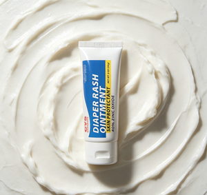 Tubo de PE blanco de 56g con tapa abatible, impresión personalizada, tubo vacío <span class=keywords><strong>para</strong></span> crema protectora de la piel del bebé, ungüento de zinc <span class=keywords><strong>para</strong></span> la dermatitis del pañal, proveedor de tubos médicos OEM - Product Image 2