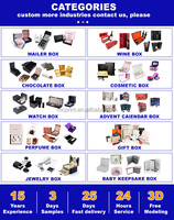 Prix d'usine extra Large Boîtes de faveur demi-rondes Boîte de valise blanche