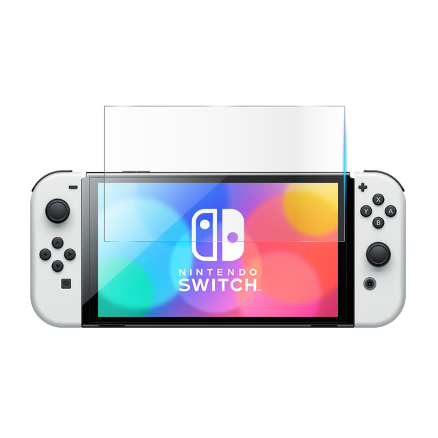 Anti Shock Screen Protector Glass Tempered Glass Screen Protector for Nintendo Switch OLED Controller