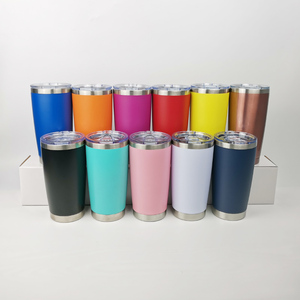 Vente en gros de gobelets personnalisés de 20 oz, gobelets isothermes à double paroi en acier inoxydable pour le café et les boissons, cadeaux - Product Image 6