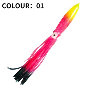 Esche Luminose in Gomma a Forma di <span class=keywords><strong>Calamaro</strong></span> 32g, Esche Morbide in <span class=keywords><strong>Silicone</strong></span> per Polpo, Esche per Traina a Forma di <span class=keywords><strong>Calamaro</strong></span> - Product Image 6