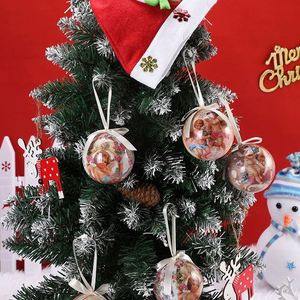 Décorations de Noël, ornements DIY, petites boules pour arbre, présentoir de bureau, vitrine, vente en gros, modèle 75-008, boîte cadeau sans impression - Product Image 4