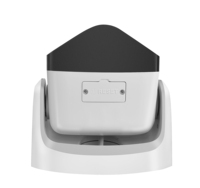 Caméra IP Bullet panoramique grand angle à double objectif 4MP, IR couleur pleine, double éclairage, audio bidirectionnel pour la sécurité en temps réel, visualisation à distance