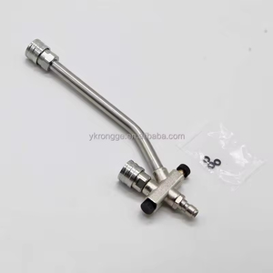 批发阿玛雷双枪阀门不锈钢+黄铜泡沫喷壶延长杆洗车配件高压清洗机 - Product Image 6