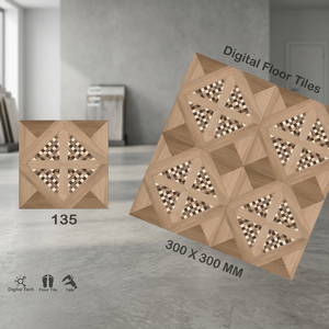 Vistaar Marque Salle de bain Cuisine 300x300mm Céramique Mat 30x30cm Porcelaine 12x12 Carrelages de sol émaillés numériques Usine de qualité d'exportation - Product Image 2