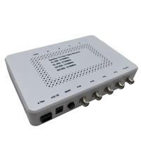 Receptor de TV satelital Greatwaytech Digital FTA, transmisor y receptor RF de fibra óptica, receptor ONT DTH hecho de plástico